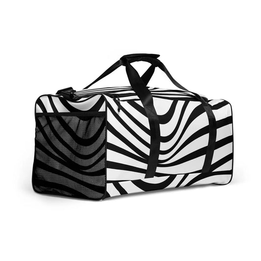 Designer Print Duffle Bag – Gym, Travel & Sports Carryall