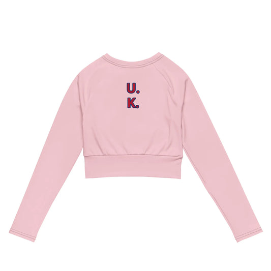 Recycled long-sleeve crop top-LifessentialsLLC.com