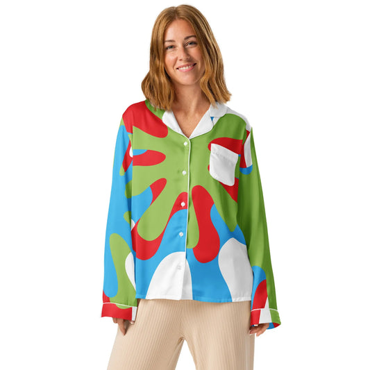 Women’s long sleeve pajama top-LifessentialsLLC.com