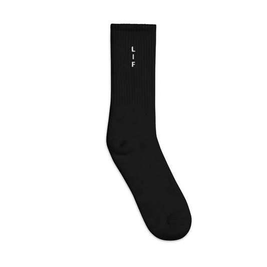 Embroidered socks-LifessentialsLLC.com