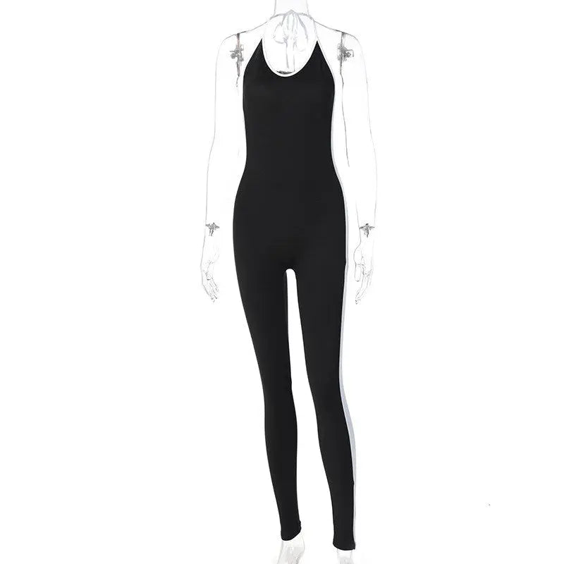 Women's Yoga Sports Jumpsuit – One-Piece Workout Romper