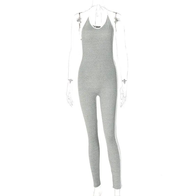 Women's Yoga Sports Jumpsuit – One-Piece Workout Romper