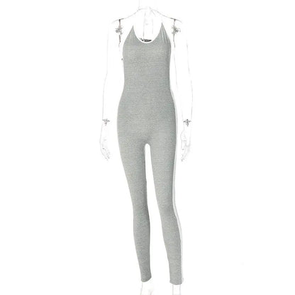 Women's Yoga Sports Jumpsuit – One-Piece Workout Romper