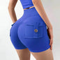 Women's Nude Feel Pocket Yoga Shorts – Barely-There Comfort