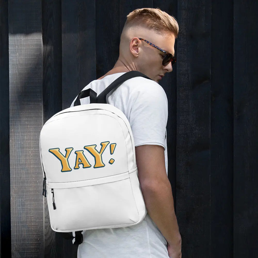 Custom Print Water-Resistant Backpack with Laptop Compartment