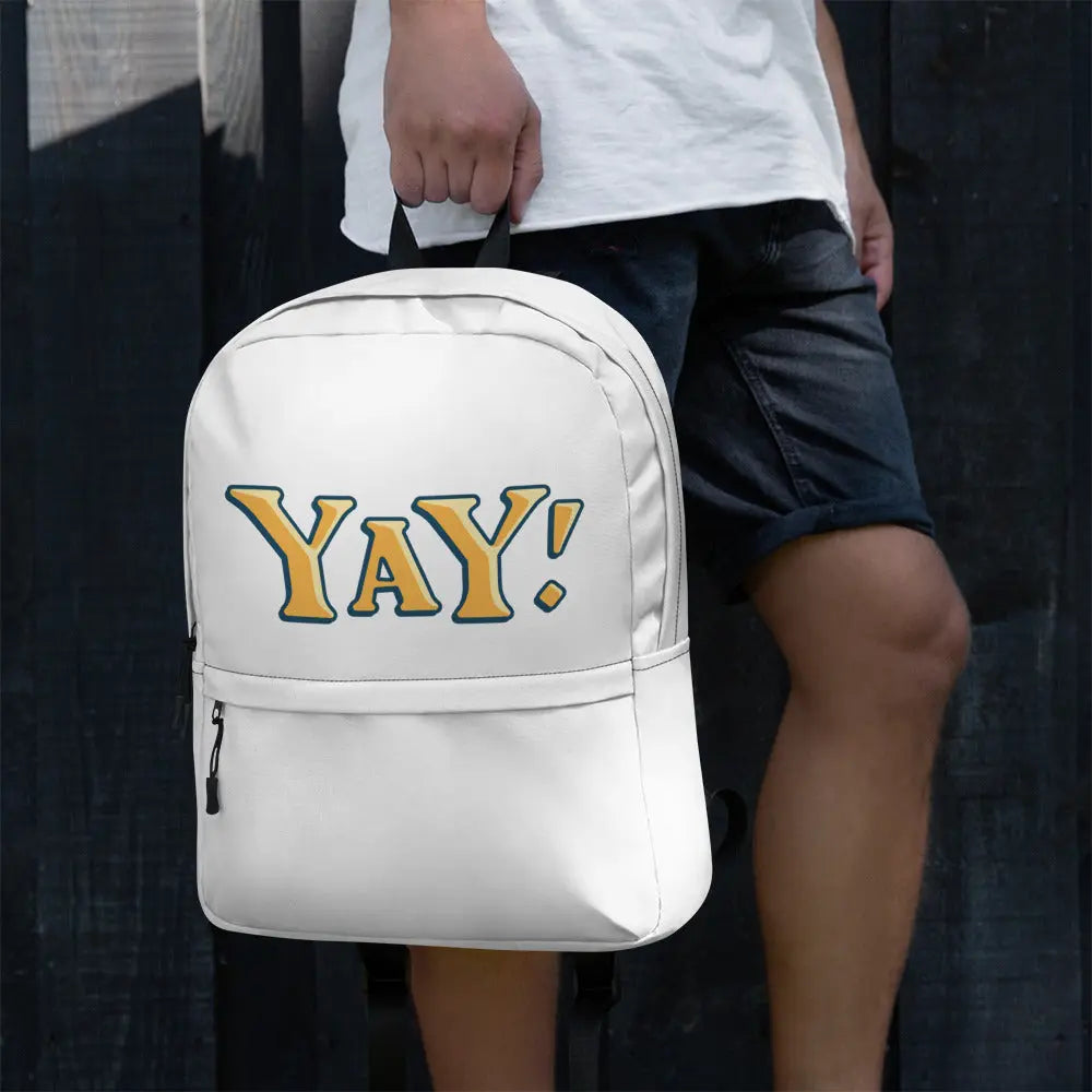 Custom Print Water-Resistant Backpack with Laptop Compartment