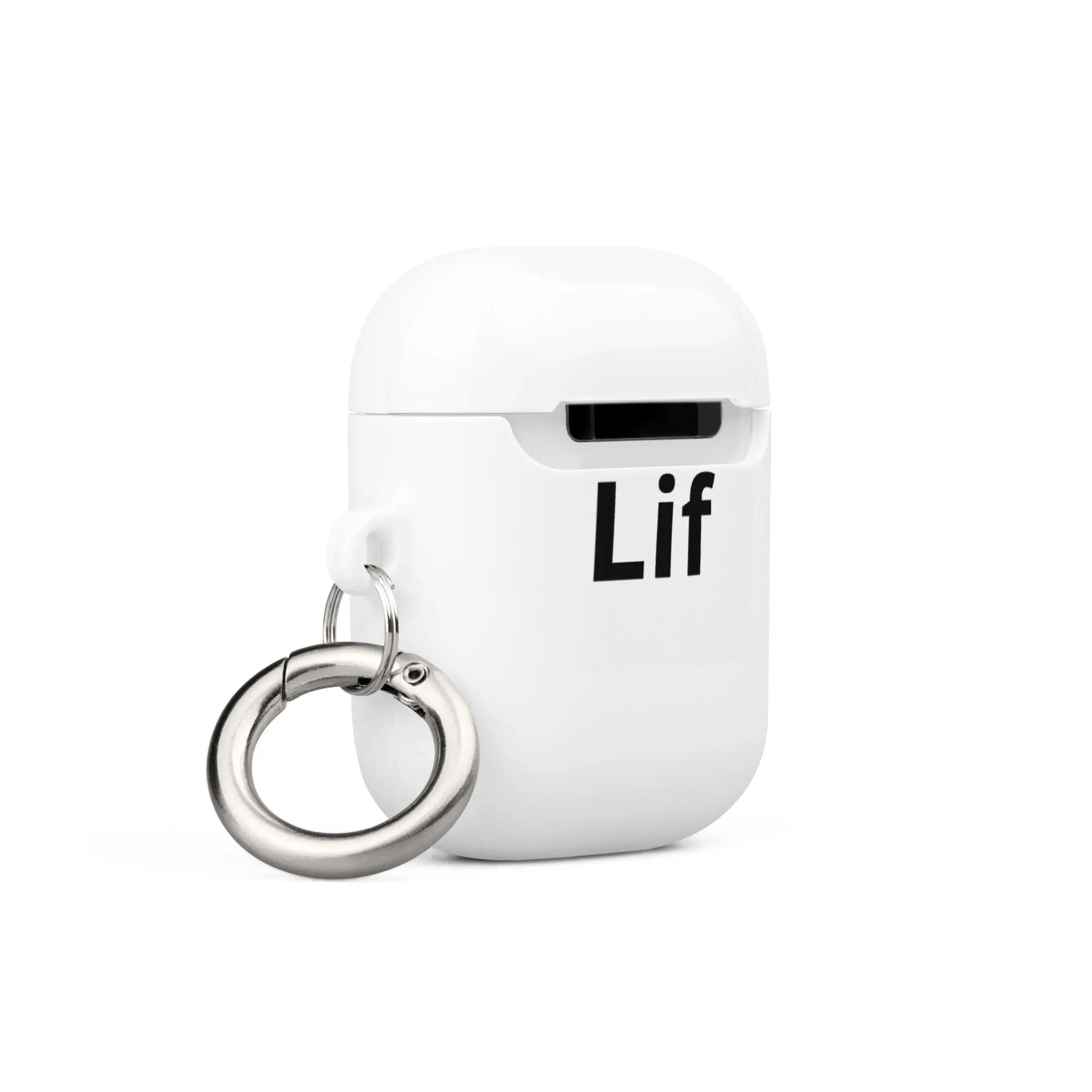 Custom Print AirPods Case with Metal Carabiner Clip-LifessentialsLLC.com