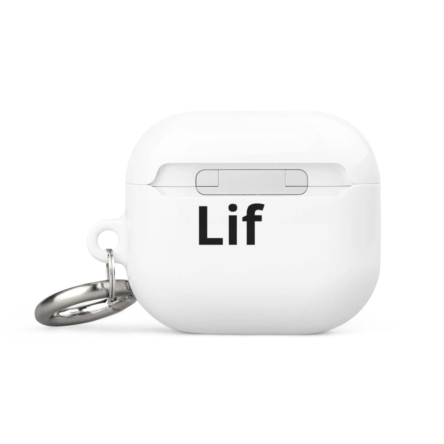 Custom Print AirPods Case with Metal Carabiner Clip-LifessentialsLLC.com