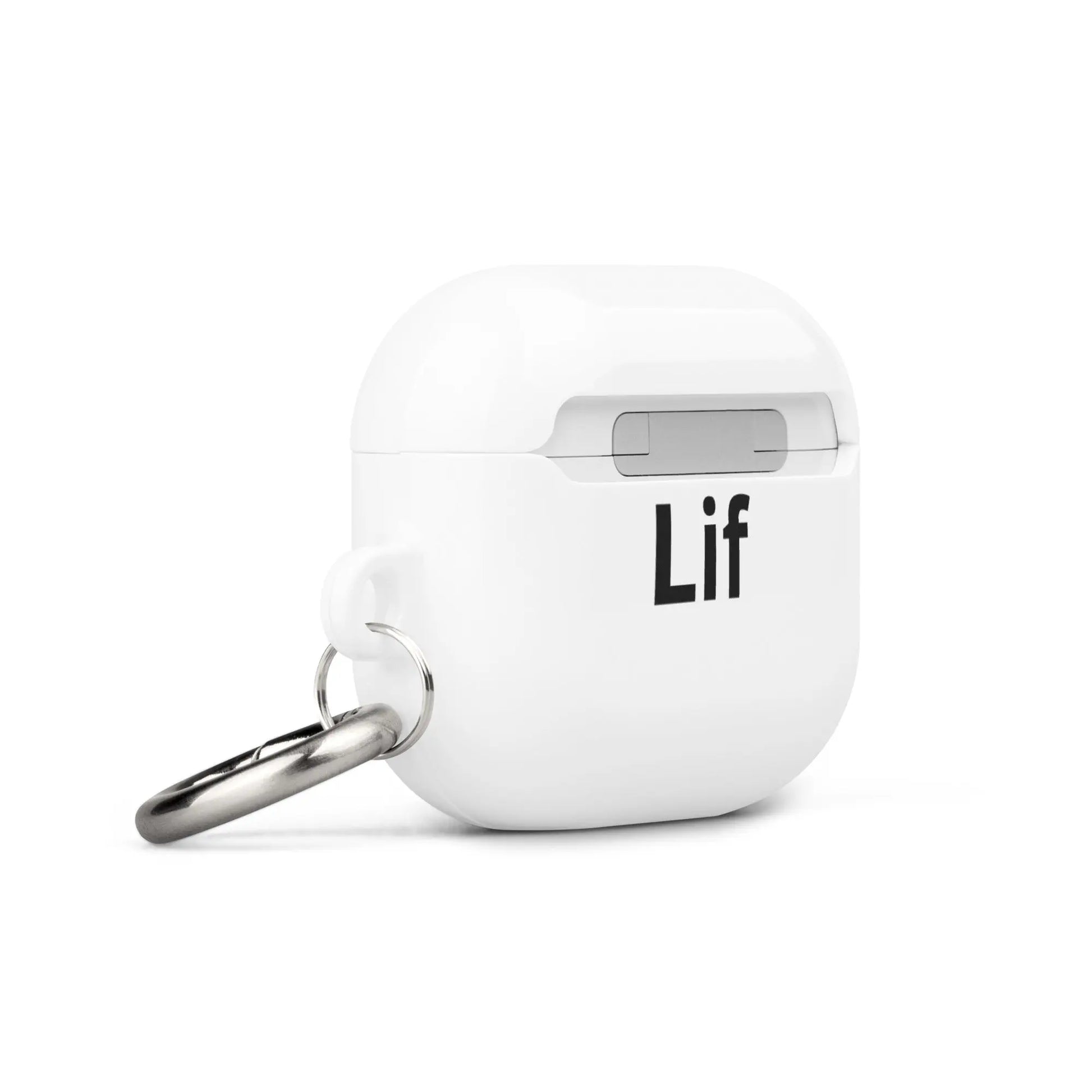 Custom Print AirPods Case with Metal Carabiner Clip-LifessentialsLLC.com