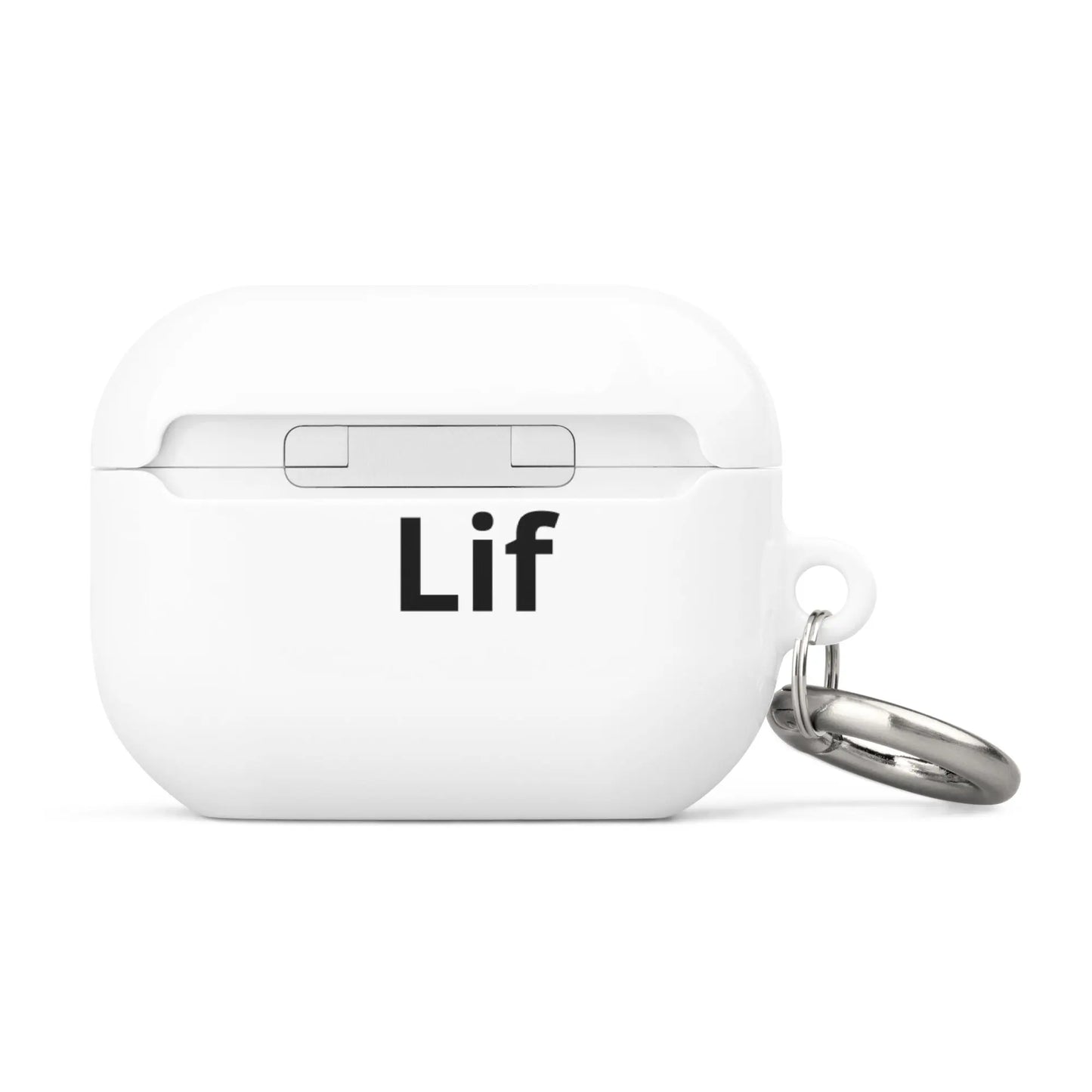 Custom Print AirPods Case with Metal Carabiner Clip-LifessentialsLLC.com