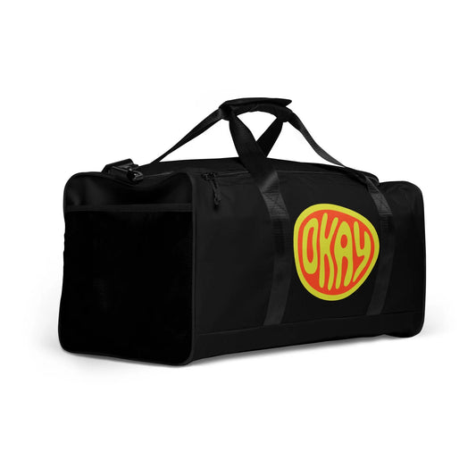 Graphic Print Duffle Bag – Lightweight Weekend & Gym Bag