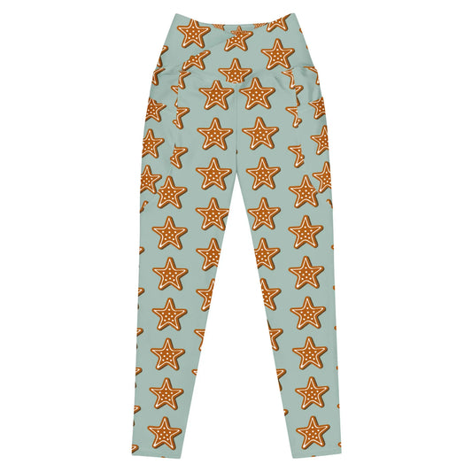 Crossover leggings with pockets-LifessentialsLLC.com