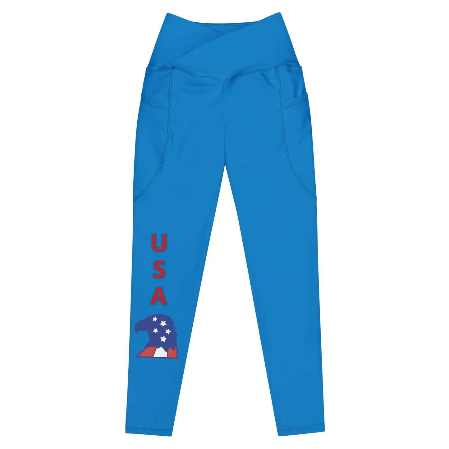 Crossover leggings with pockets-LifessentialsLLC.com