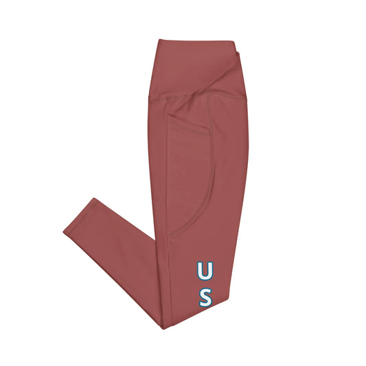 Crossover leggings with pockets-LifessentialsLLC.com