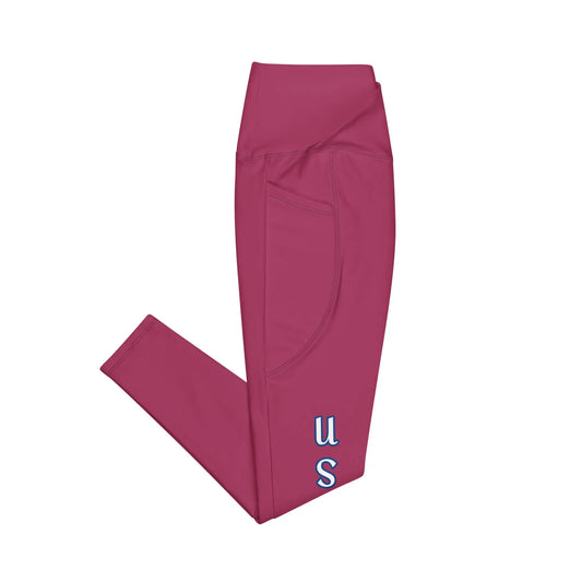 Crossover leggings with pockets-LifessentialsLLC.com