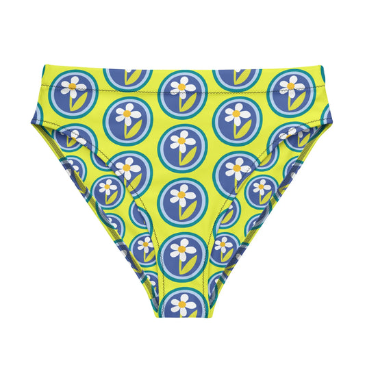 Recycled high-waisted bikini bottom-LifessentialsLLC.com
