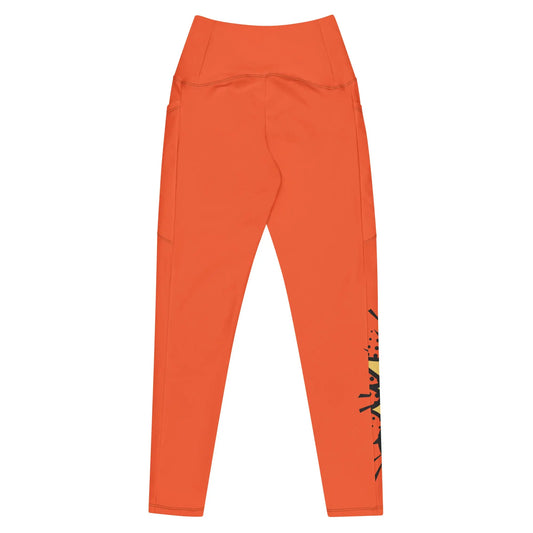 Women's Leggings with Pockets – High-Waist Recycled Fabric