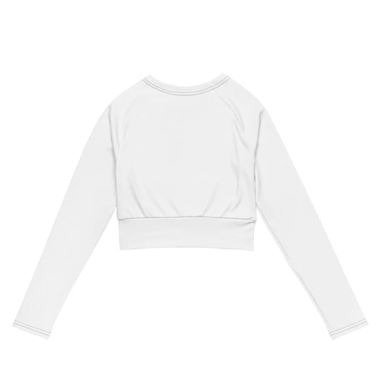 Recycled long-sleeve crop top-LifessentialsLLC.com