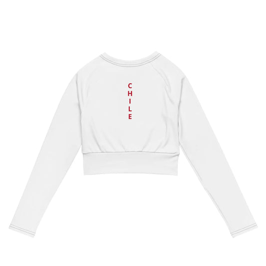 Recycled long-sleeve crop top-LifessentialsLLC.com