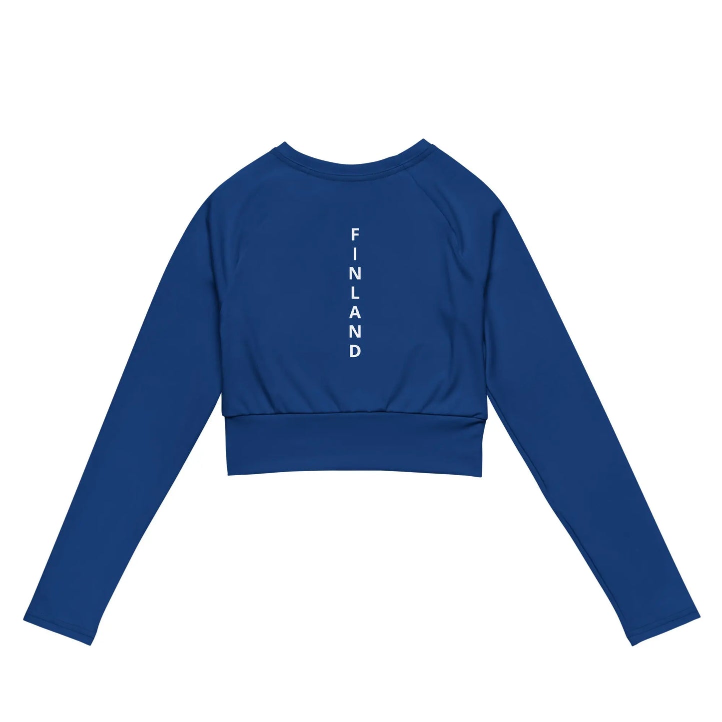 Recycled long-sleeve crop top-LifessentialsLLC.com