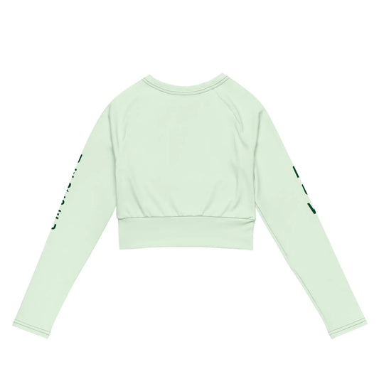 Recycled long-sleeve crop top-LifessentialsLLC.com