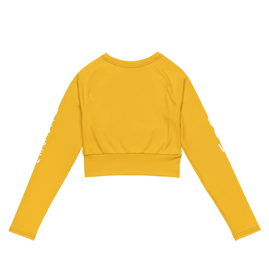 Recycled long-sleeve crop top-LifessentialsLLC.com