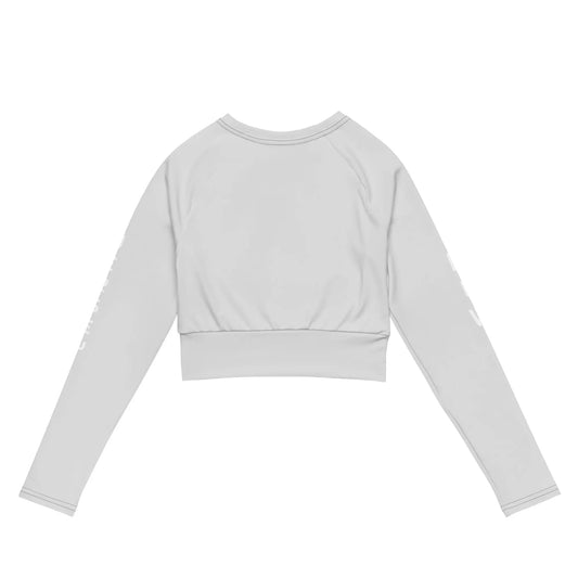Recycled long-sleeve crop top-LifessentialsLLC.com