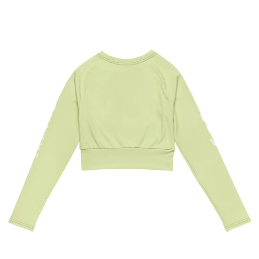 Recycled long-sleeve crop top-LifessentialsLLC.com