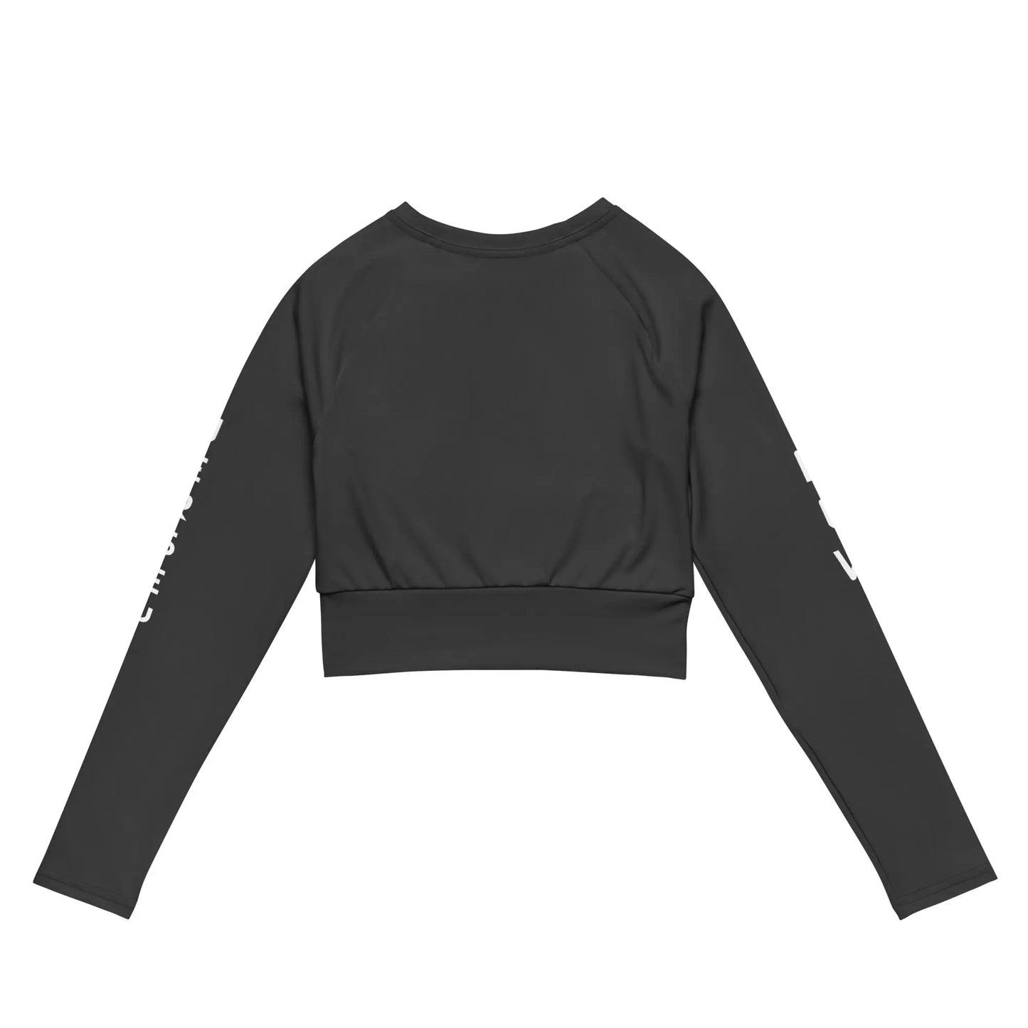 Recycled long-sleeve crop top-LifessentialsLLC.com