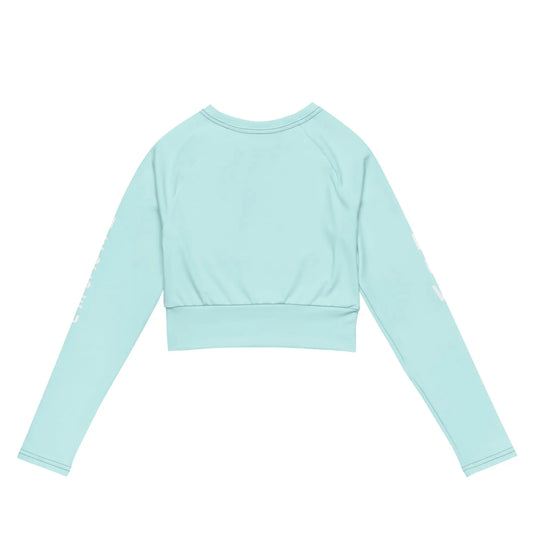 Recycled long-sleeve crop top-LifessentialsLLC.com