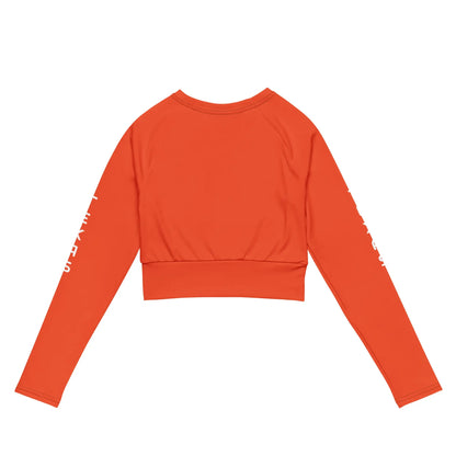 Recycled long-sleeve crop top-LifessentialsLLC.com