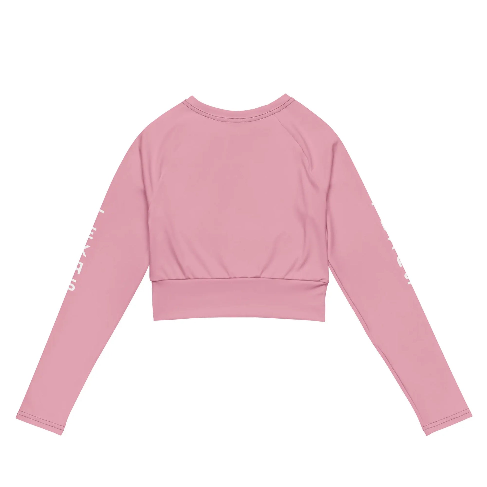 Recycled long-sleeve crop top-LifessentialsLLC.com