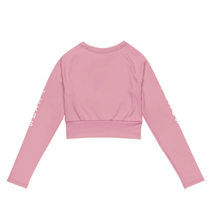 Recycled long-sleeve crop top-LifessentialsLLC.com