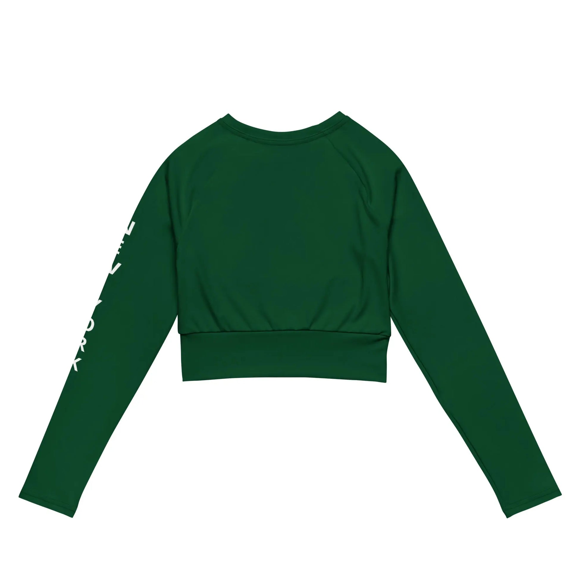 Recycled long-sleeve crop top-LifessentialsLLC.com