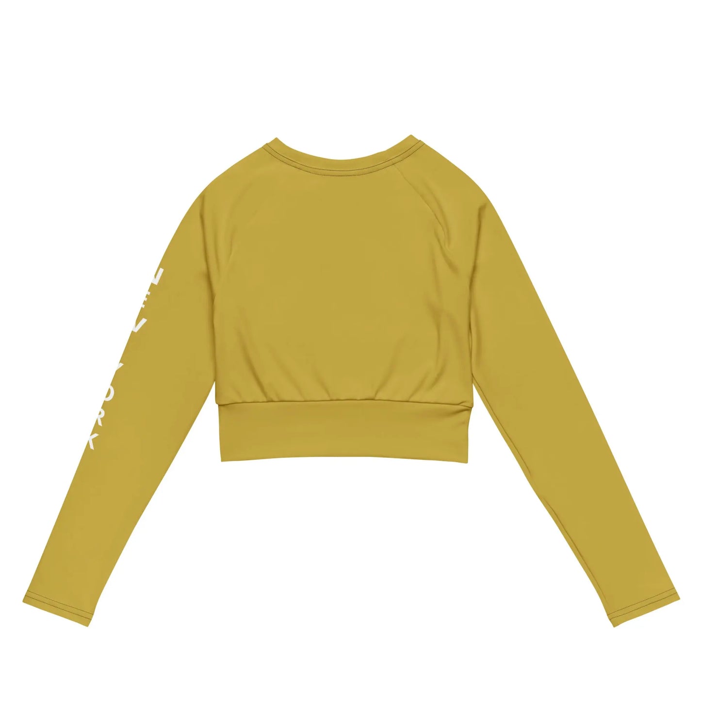 Recycled long-sleeve crop top-LifessentialsLLC.com