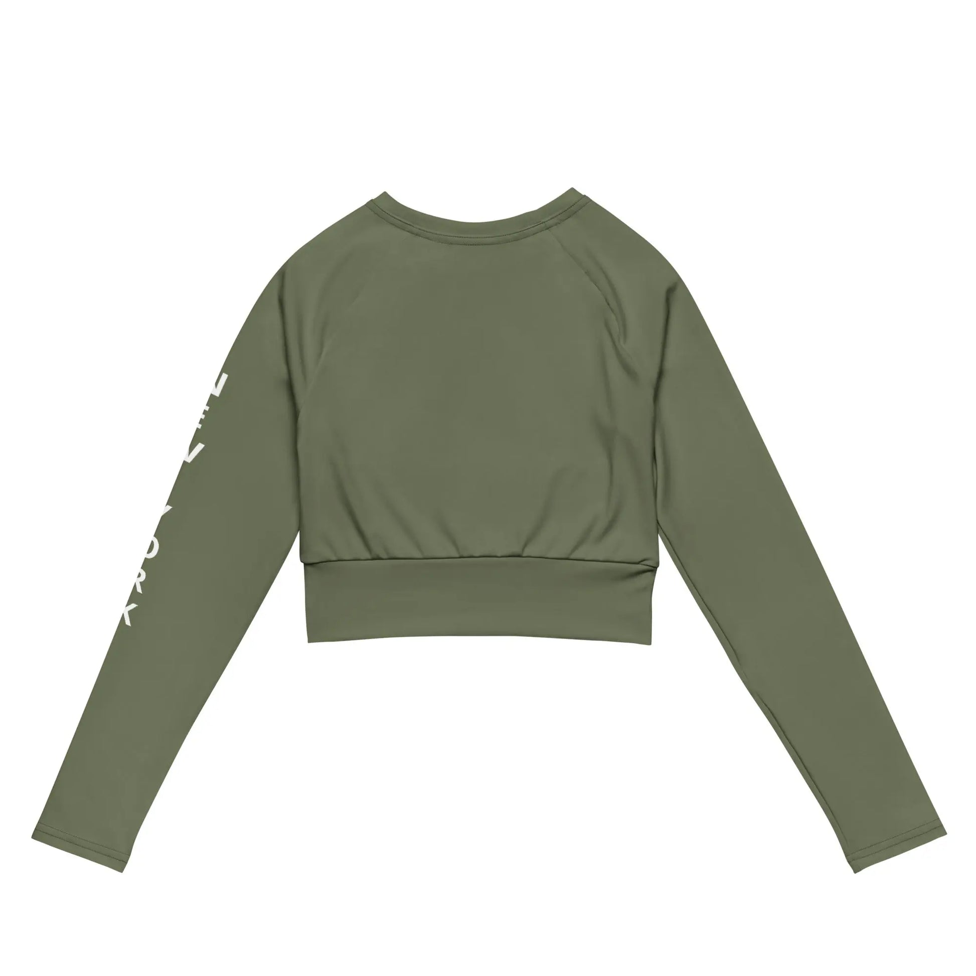 Recycled long-sleeve crop top-LifessentialsLLC.com