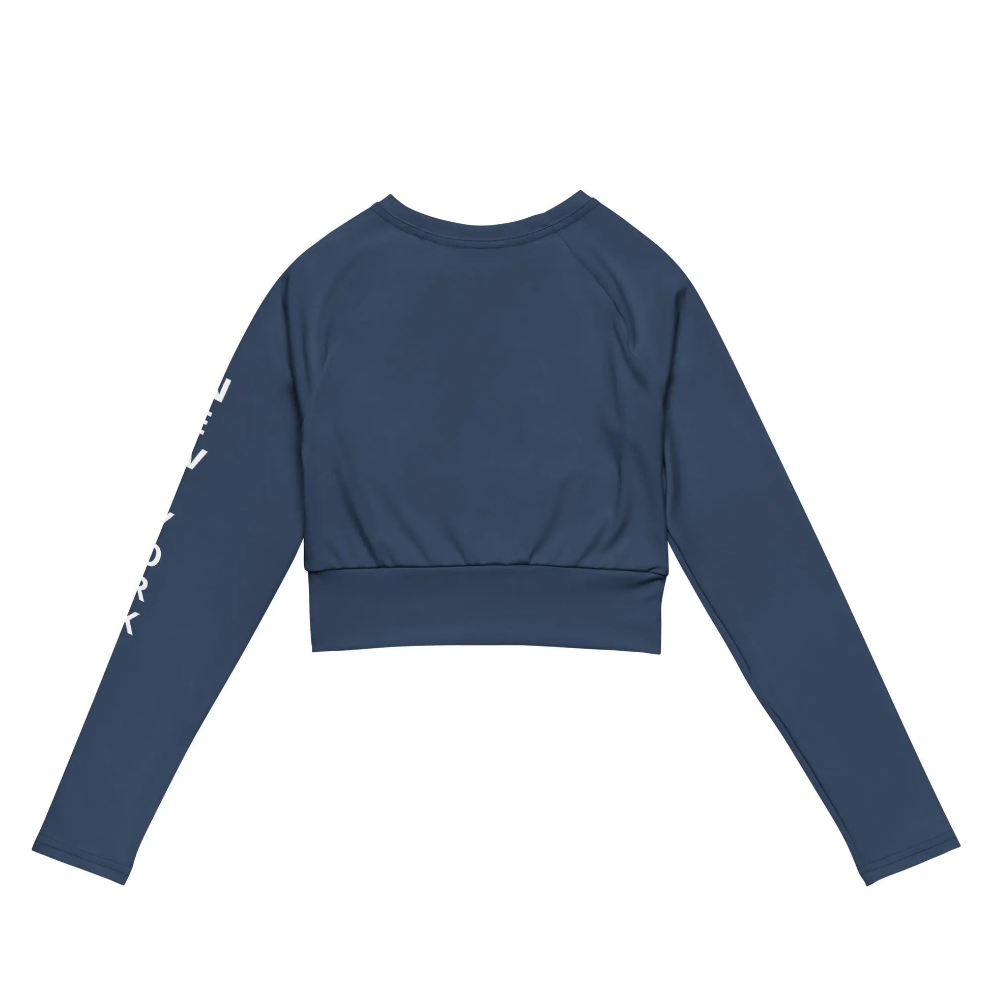Recycled long-sleeve crop top-LifessentialsLLC.com