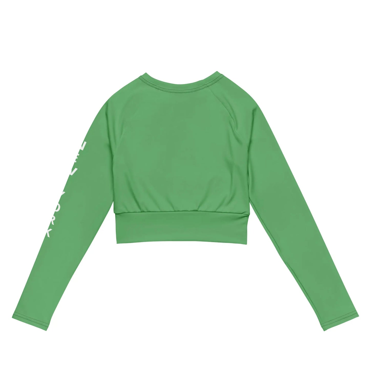 Recycled long-sleeve crop top-LifessentialsLLC.com