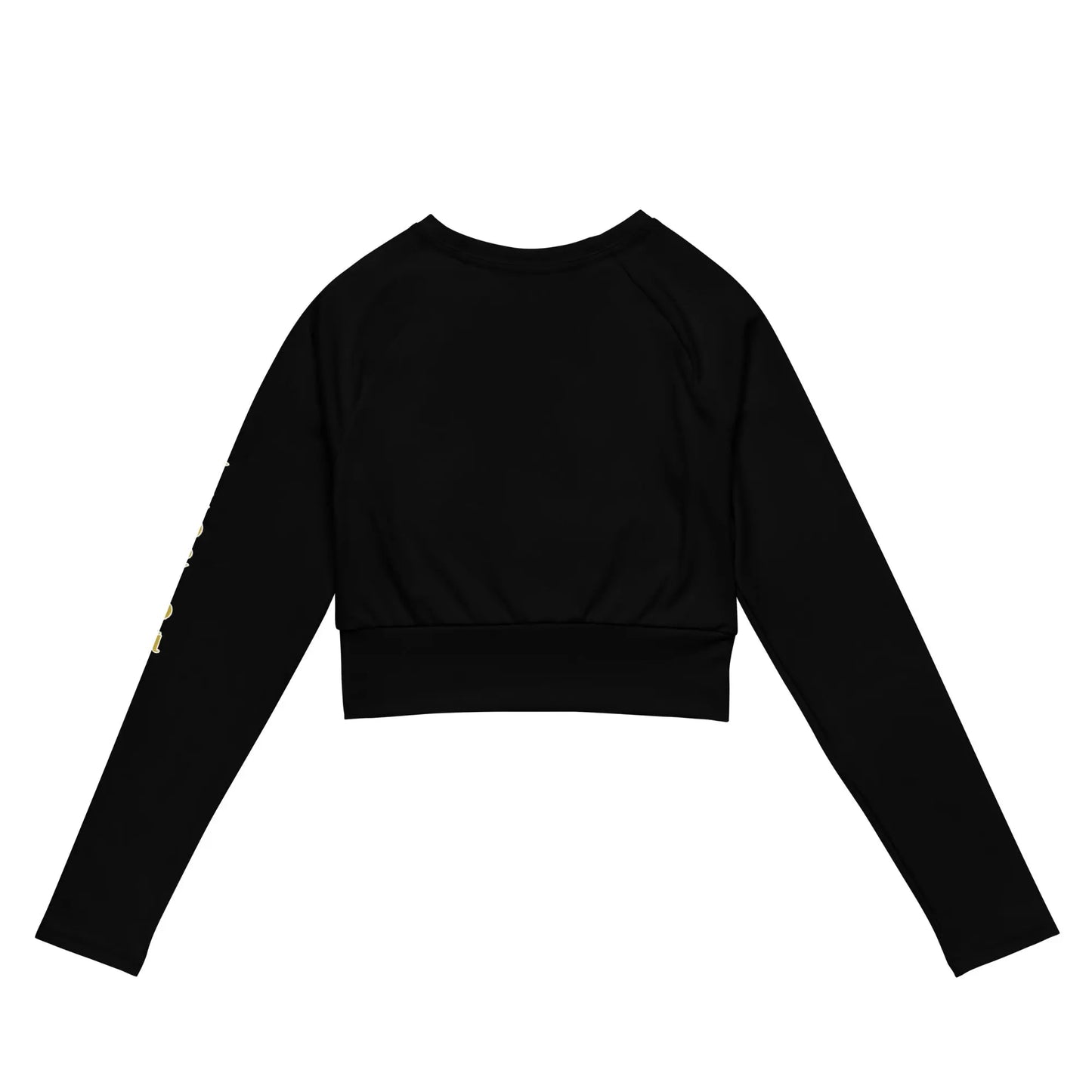 Recycled long-sleeve crop top-LifessentialsLLC.com
