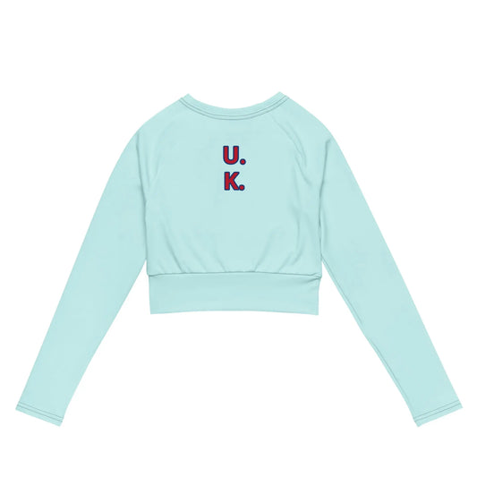 Recycled long-sleeve crop top-LifessentialsLLC.com