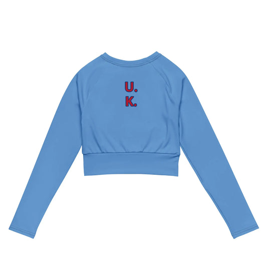 Recycled long-sleeve crop top-LifessentialsLLC.com