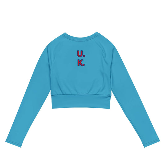 Recycled long-sleeve crop top-LifessentialsLLC.com