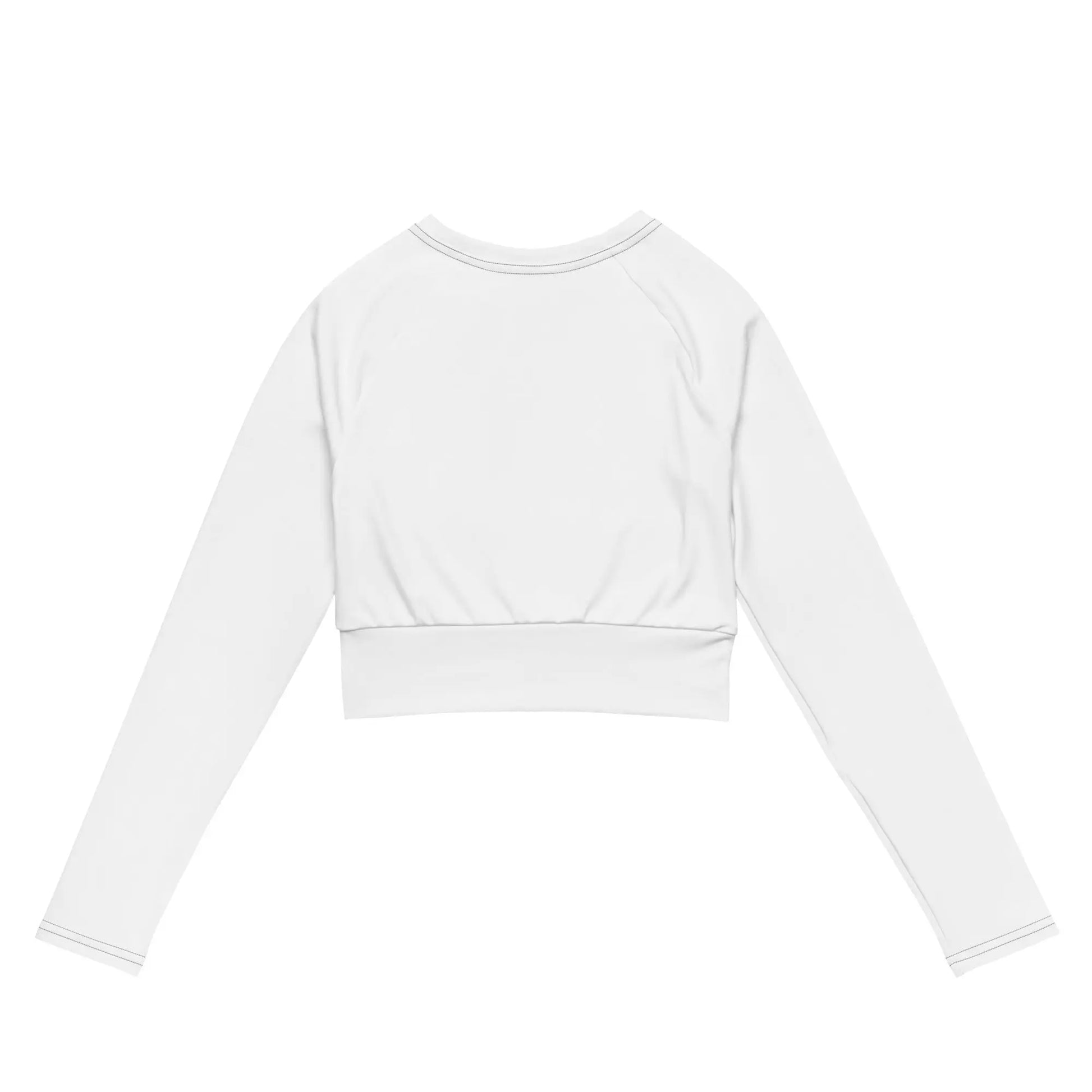 Recycled long-sleeve crop top-LifessentialsLLC.com