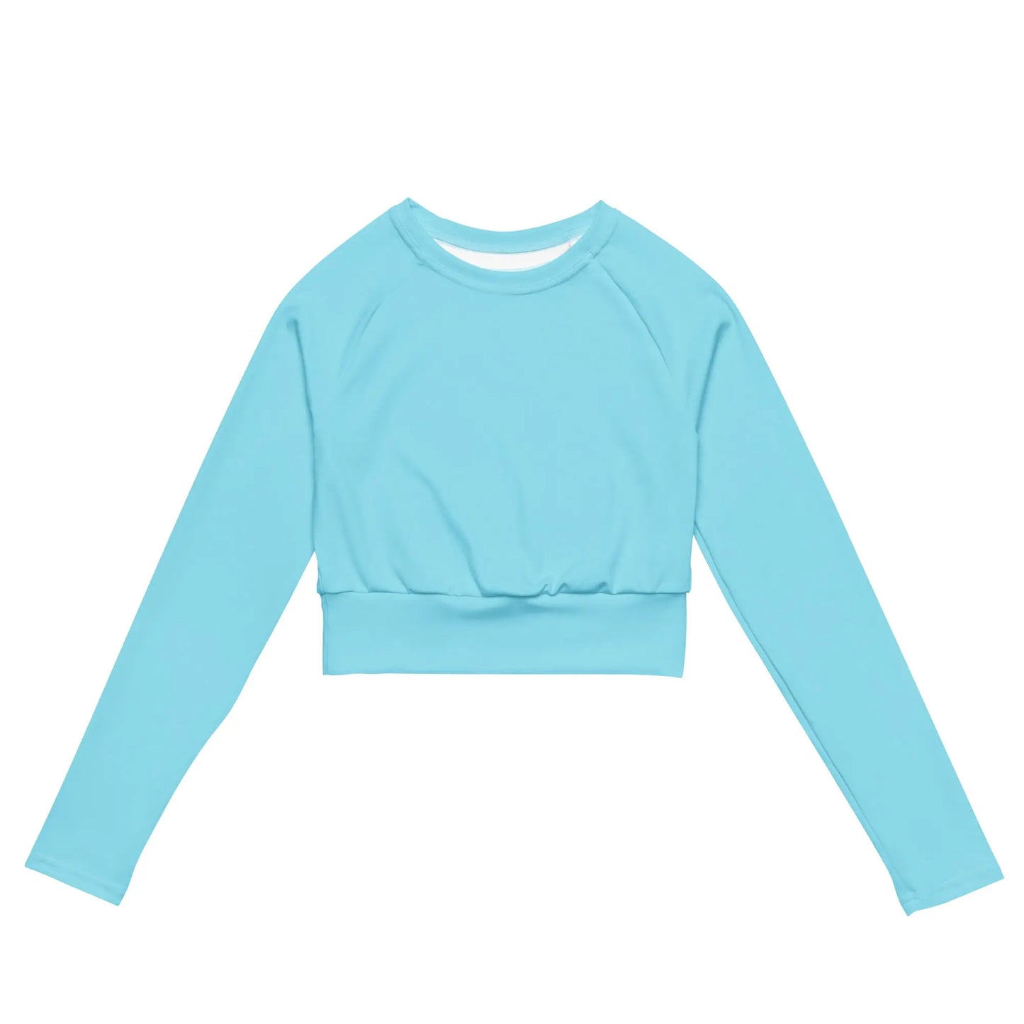 Recycled long-sleeve crop top-LifessentialsLLC.com