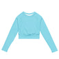 Recycled long-sleeve crop top-LifessentialsLLC.com