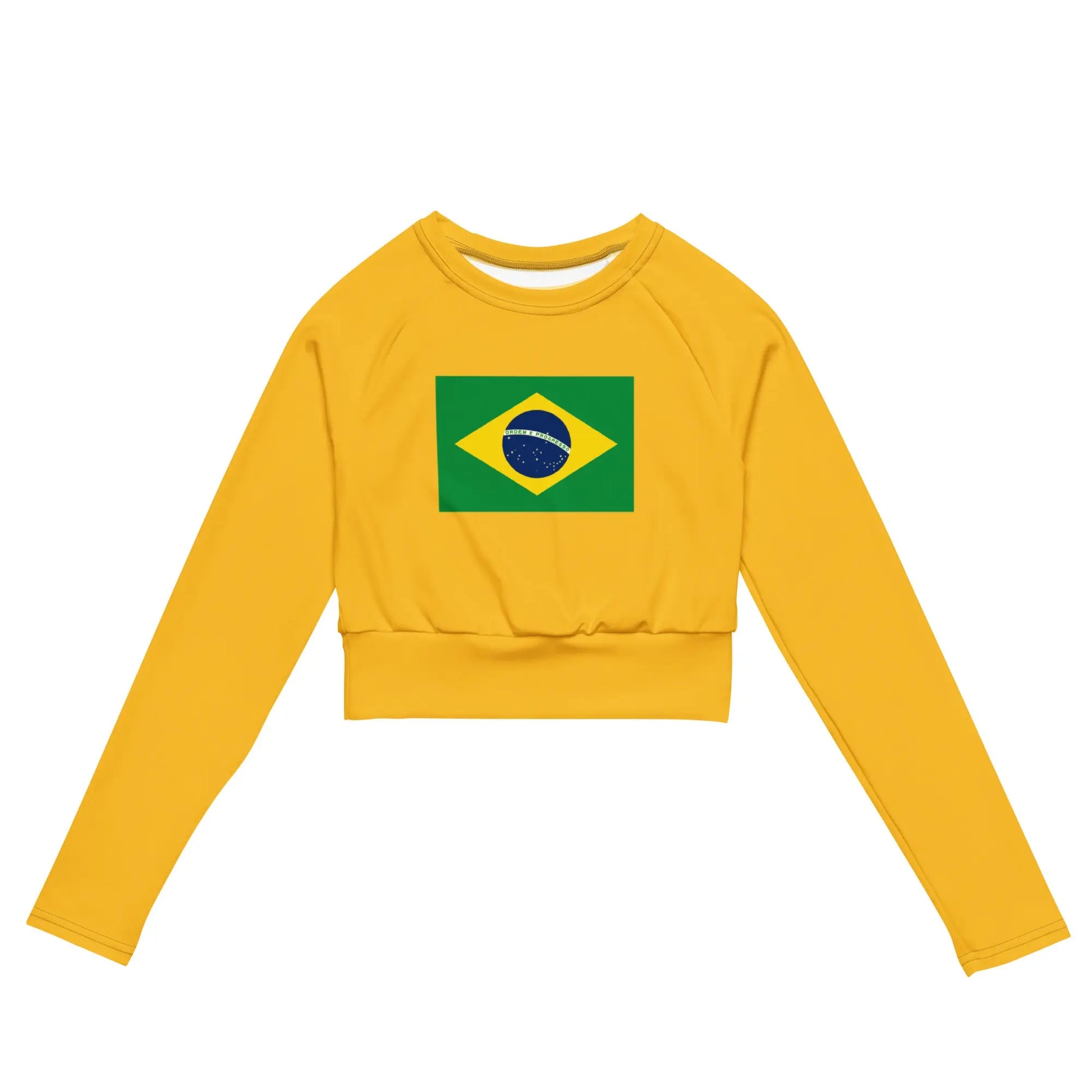 Recycled long-sleeve crop top-LifessentialsLLC.com