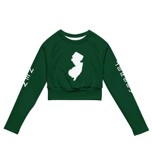 Recycled long-sleeve crop top-LifessentialsLLC.com