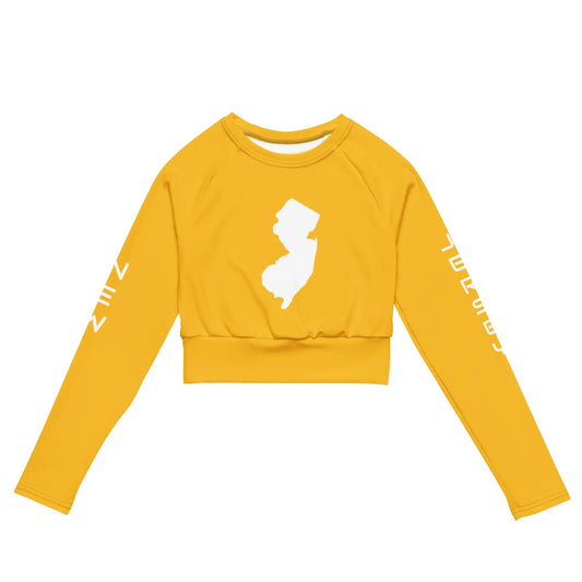 Recycled long-sleeve crop top-LifessentialsLLC.com