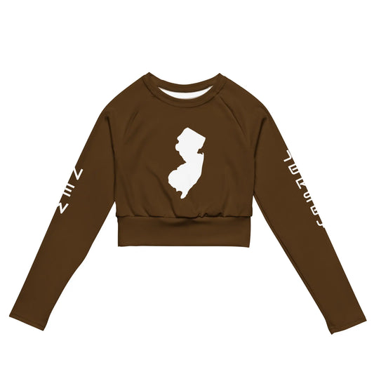 Recycled long-sleeve crop top-LifessentialsLLC.com