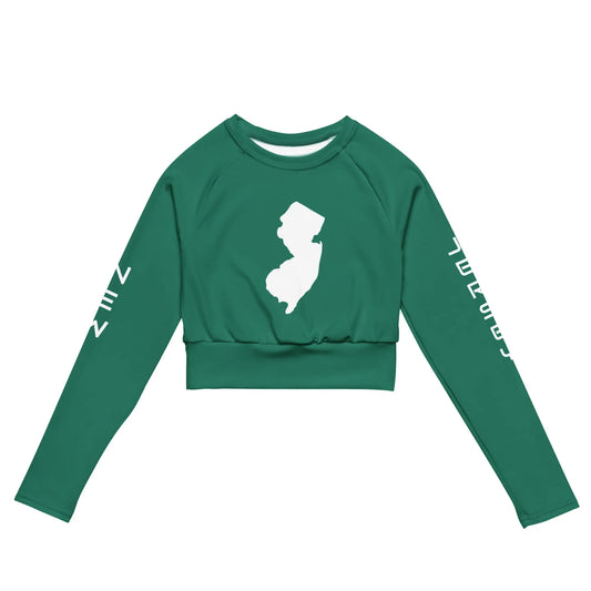 Recycled long-sleeve crop top-LifessentialsLLC.com